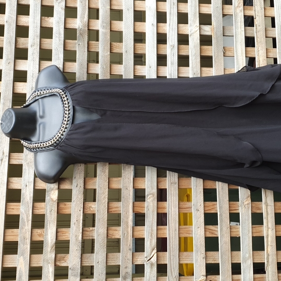 Black long evening dress - Picture 3 of 4